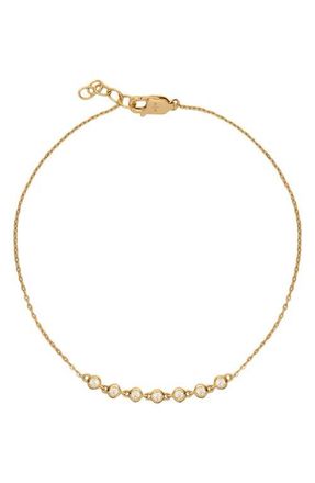 Made by Mary Poppy Cubic Zirconia Bracelet in Gold at Nordstrom