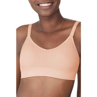Amoena Eliza Wire-Free Bra in Blush at Nordstrom, Size Xx-Large