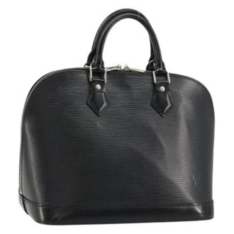 Louis Vuitton Pre-owned Handbags, female, Black, Size: ONE SIZE Pre-owned Alma PM Hand Bag