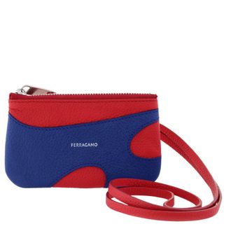 Ferragamo Cut Out Detail Credit Card Holder