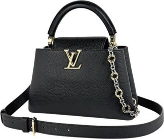 Louis Vuitton Pre-owned Taurillon Schoudertas - Dames - Vintage Handtas - Zwart - ONE Size - Leer - Vintage