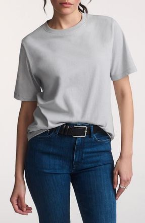 Mavi Basic Crewneck T-Shirt in High-Rise at Nordstrom, Size Small