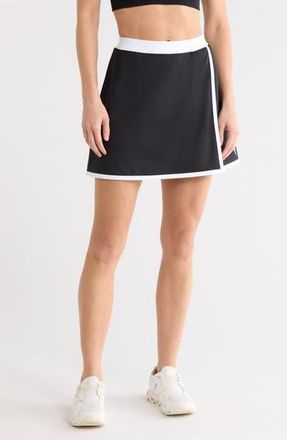 Skechers Slip-In Tee Time Skirt in Bold Black at Nordstrom Rack, Size Xx-Large