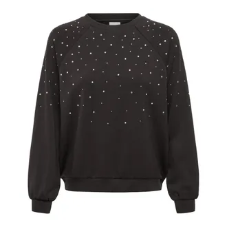 Ichi Felpe - - Sweatshirts & Hoodies - Donna - Nero - S