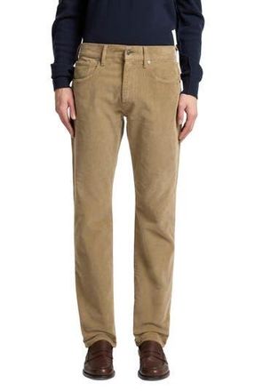 7 For All Mankind The Straight Leg Corduroy Pants in Corduroy Silver at Nordstrom Rack, Size 30