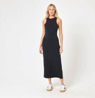 L*Space Sawyer Midi Dress In Black