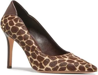 Kate Spade New York daphne genuine calf hair pointed toe pump in Hot Fudge Multi at Nordstrom, Size 6.5