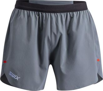Swix Tempo Shorts 5-Inch Laufshorts f&uuml;r Herren | grau