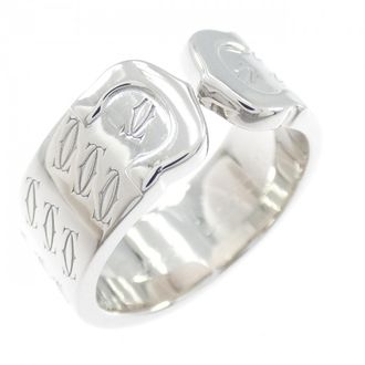 Cartier White Gold White Gold (18K) Band Ring (Pre-Owned)