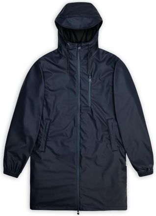 Rains Long Storm Breaker W3 Regenmantel - Unisex | blau