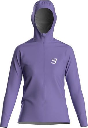 Compressport Hurricane Waterproof Jacket Laufjacke f&uuml;r Damen | lila