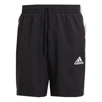adidas Mens adidas 3s Chelsea Sports Stylish Black Shorts GL0022