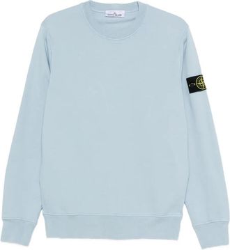 Stone Island Organic Cotton Fleece Sweatshirt