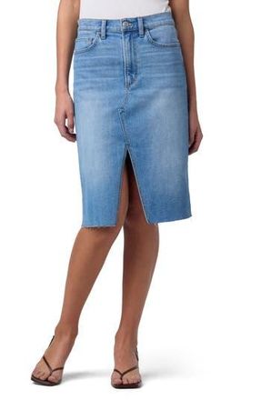 Joe's High Waist Midi Denim Skirt in Free Fallin at Nordstrom Rack, Size 30