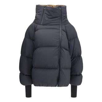 Ganni Piumino Future - - Jackets - Donna - Blu - S