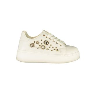 Laura Biagiotti Bianco Polyurethaan Dames Sneaker