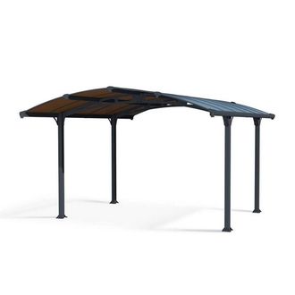 Palram Arcadia Carport 4300 - Polycarbonate - L435 x W359 x H242 cm - Grey