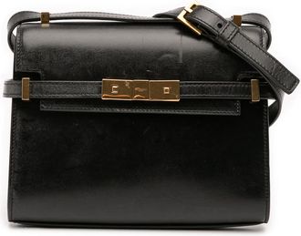 Saint Laurent Pre-owned Saint Laurent Mini Box Calfskin Manhattan Shoulder Bag UCAXGYONLNN0B9IB