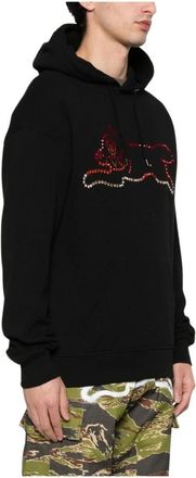 Icecream Hoodies, male, Black, Size: S Graphic-Embellished Hoodie