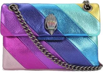 Kurt Geiger Tassen, Dames, Veelkleurig, ONE Size, Leer, Mini Kensington Bag