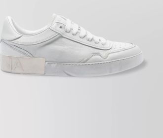 Dolce & Gabbana calf leather low-top sneakers