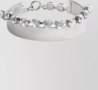 Maison Margiela crystal-embellished bracelet