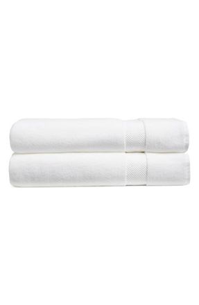 Nordstrom Organic Hydrocotton Set of 2 Bath Sheets in White at Nordstrom