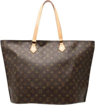 Louis Vuitton Pre-owned All-In MM - Dames - Vintage Shopper - Bruin - ONE Size - Leer - Vintage