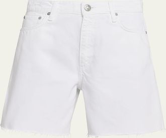Rag & Bone Kaia High-Rise Cut-Off Denim Shorts