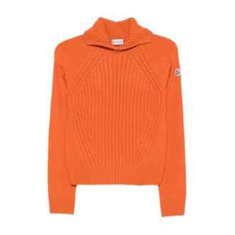 Moncler Donna, Maglie, Arancione, S, new