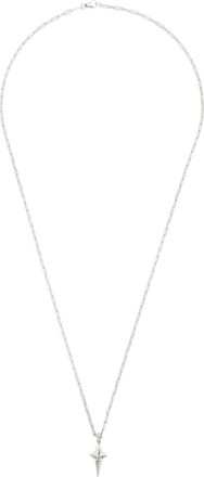 Stephen Webster Sterling Silver New Cross Necklace - Mens - Sterling Silver