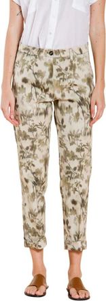 Mason's Marlene Chino Broek - Dames - Vrijetijds broeken - Beige - S - Katoen - Broeken