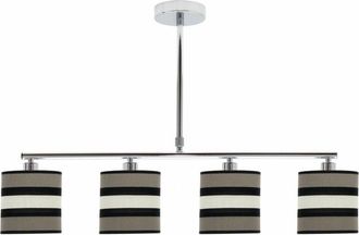 Fabrilamp Lampara lineal karla topo-beis 4 luces Regulable - Fabrilamp