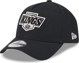 New Era Los Angeles Kings NHL Injection Black 9Forty Adjustable A-Frame Cap