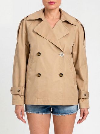 Twinset Trench doppiopetto in misto cotone