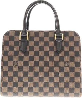 Louis Vuitton Pre-owned Handbags, female, Brown, Size: ONE SIZE Pre-owned Vintage Canvas Handbag