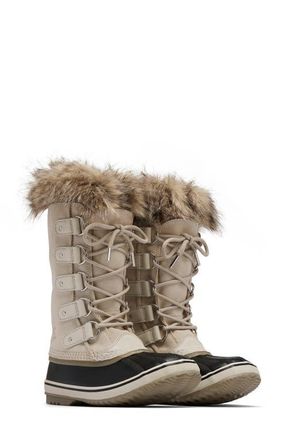 Sorel Joan of Arctic Waterproof Boot in Fawn/Omega Taupe at Nordstrom, Size 10.5