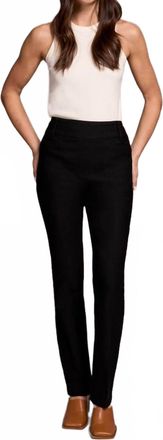 Tribal Stretch Flatten It Pull On Pants In Black