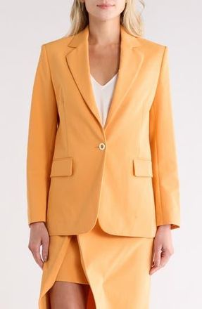 Maje Virange Blazer in Orange at Nordstrom Rack, Size 1 (Fits Like 2-4 Us) / 36 Eu