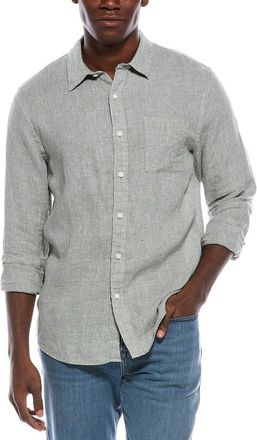 Vince Classic Fit Linen Shirt