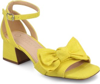 Journee Collection Women & apos;s Zevi Medium and Wide Width Dress Sandals