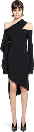Nensi Dojaka Asymmetric Long Sleeve Mini Dress
