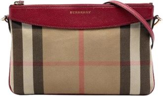 Burberry Pre-owned Peyton Crossbody Bag - Dames - Vintage Schoudertas - Bruin - ONE Size - Vintage