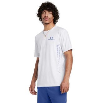 Under Armour Mens Vanish Energy Graphic Short Sleeve - Tech Blue/White/Tech Blue Size 3XL