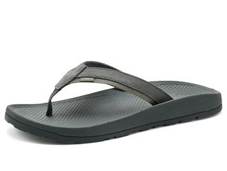 Chaco Lowdown Leather Flip Mens Sandals Alloy : 13 D - Medium