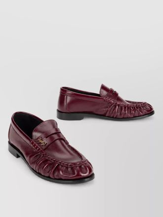 Saint Laurent leather loafers