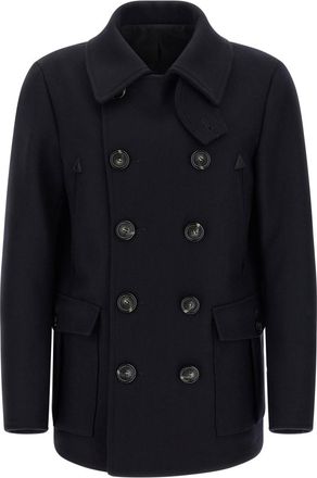 Dsquared2 Blue Wool coat