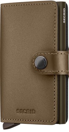 Secrid Miniwallet Matte in Satin Bronze at Nordstrom