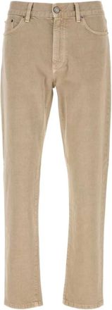 Ermenegildo Zegna Heren, Jeans, Beige, Maat: W31 Katoen