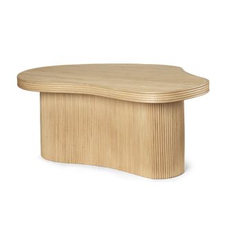 Ferm Living Isola Coffee Table, 100 x 70 cm, natur